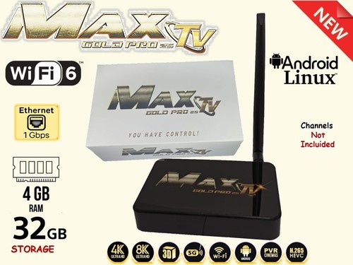 Maxtv gold pro - 4k, quad